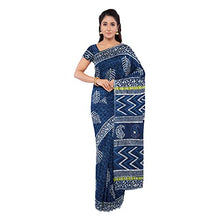 Load image into Gallery viewer, Mulmul Cotton Saree with Sequence Work