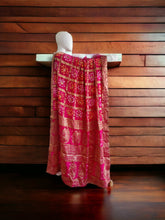 Load image into Gallery viewer, Handmade Gharchola/Ghatchola Bandhej Sarees