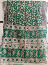 Load image into Gallery viewer, Pure Kota Cotton with hand painted kalamkari Saree