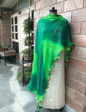 Load image into Gallery viewer, Pure Ojariya/Chinon Dupatta with Firki Gota Work