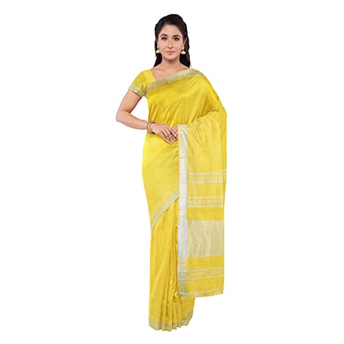 Handloom Cotton Linen Saree