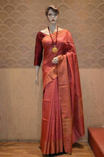 Load image into Gallery viewer, Handloom Tussar Moonga/Munga Sarees
