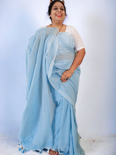 Load image into Gallery viewer, Pure Soft Cotton Striped Saree
