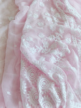 Load image into Gallery viewer, Soft Georgette Chikankari Sarees
