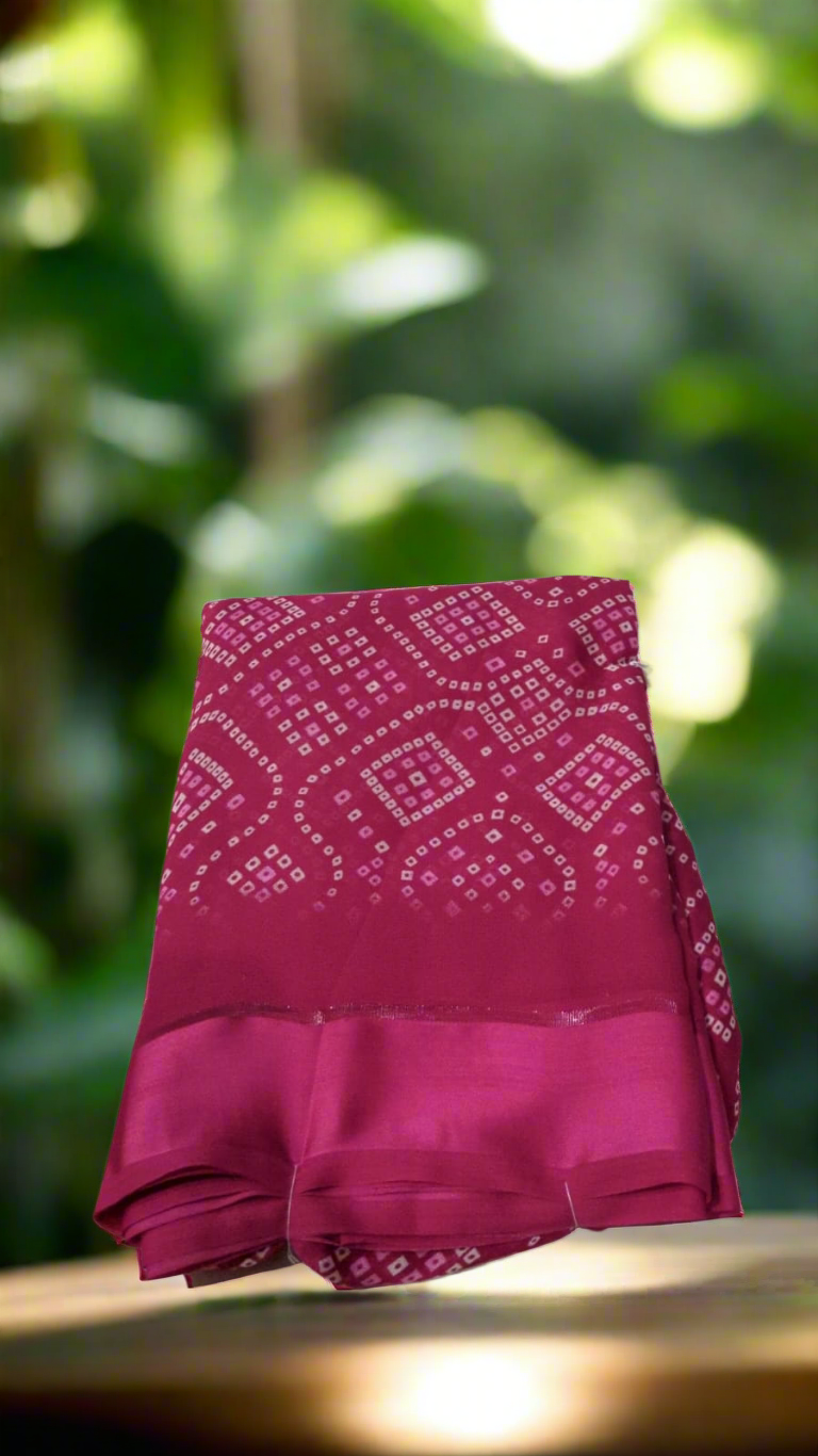 Bandhej Print Sarees