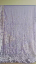 Load and play video in Gallery viewer, Soft Georgette Chikankari Sarees

