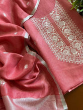 Load image into Gallery viewer, Unstitched Linen Cotton Suit
