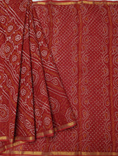 Load image into Gallery viewer, Pure Kota Cotton Saree with Bandhej Prints
