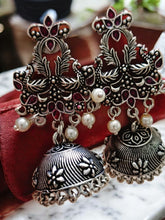 Load image into Gallery viewer, Oxidised Earrings
