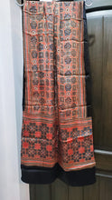 Load image into Gallery viewer, Modaal Silk Stoles with Ajrakh Dye
