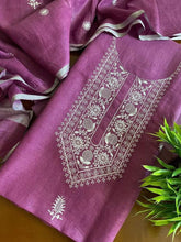 Load image into Gallery viewer, Unstitched Linen Cotton Suit
