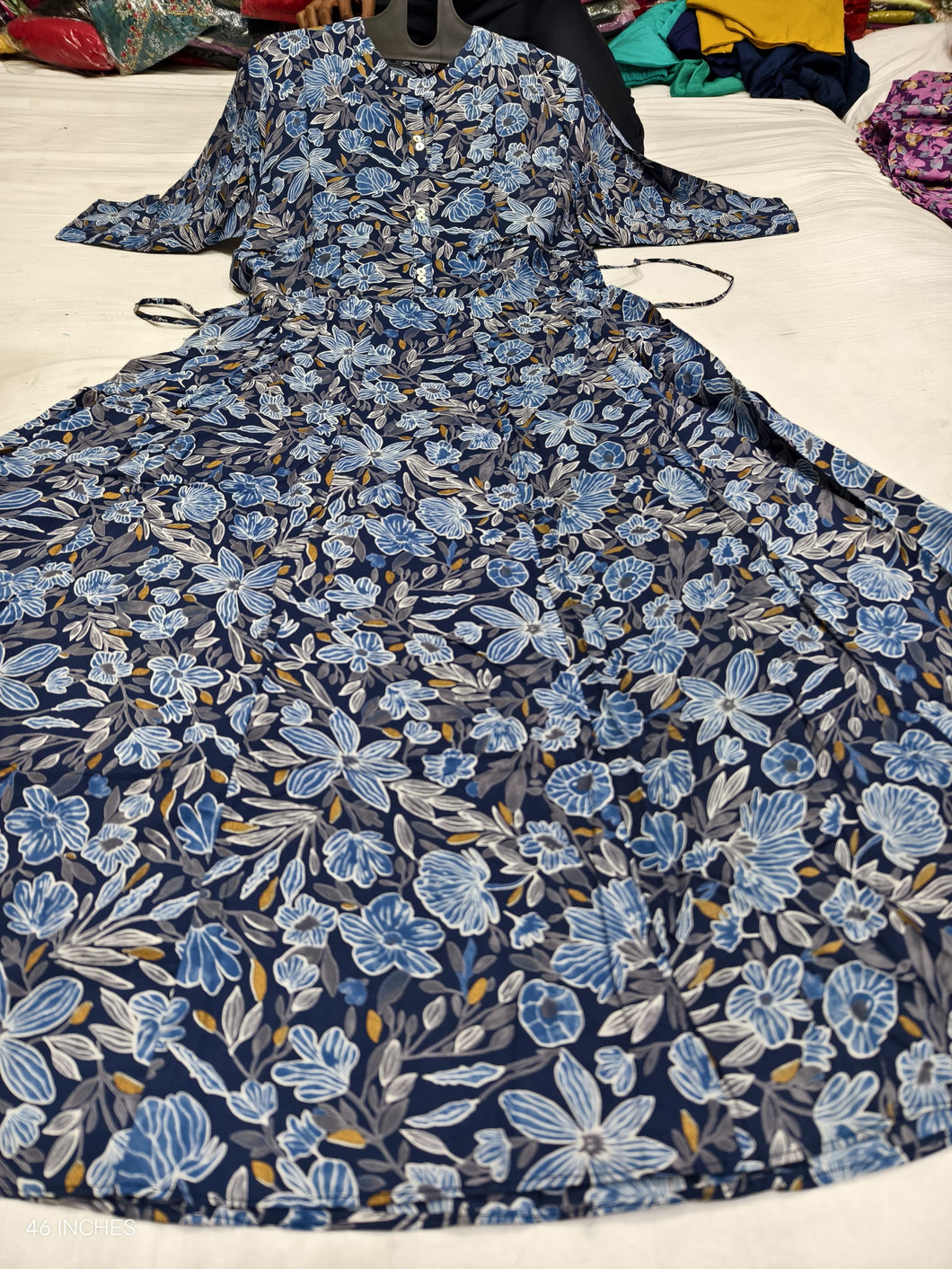 Pure cotton stitched frock