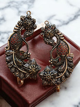 Load image into Gallery viewer, Oxidised Earrings
