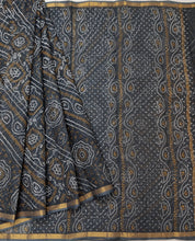 Load image into Gallery viewer, Pure Kota Cotton Saree with Bandhej Prints
