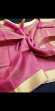 Load image into Gallery viewer, Tissue Linen Saree
