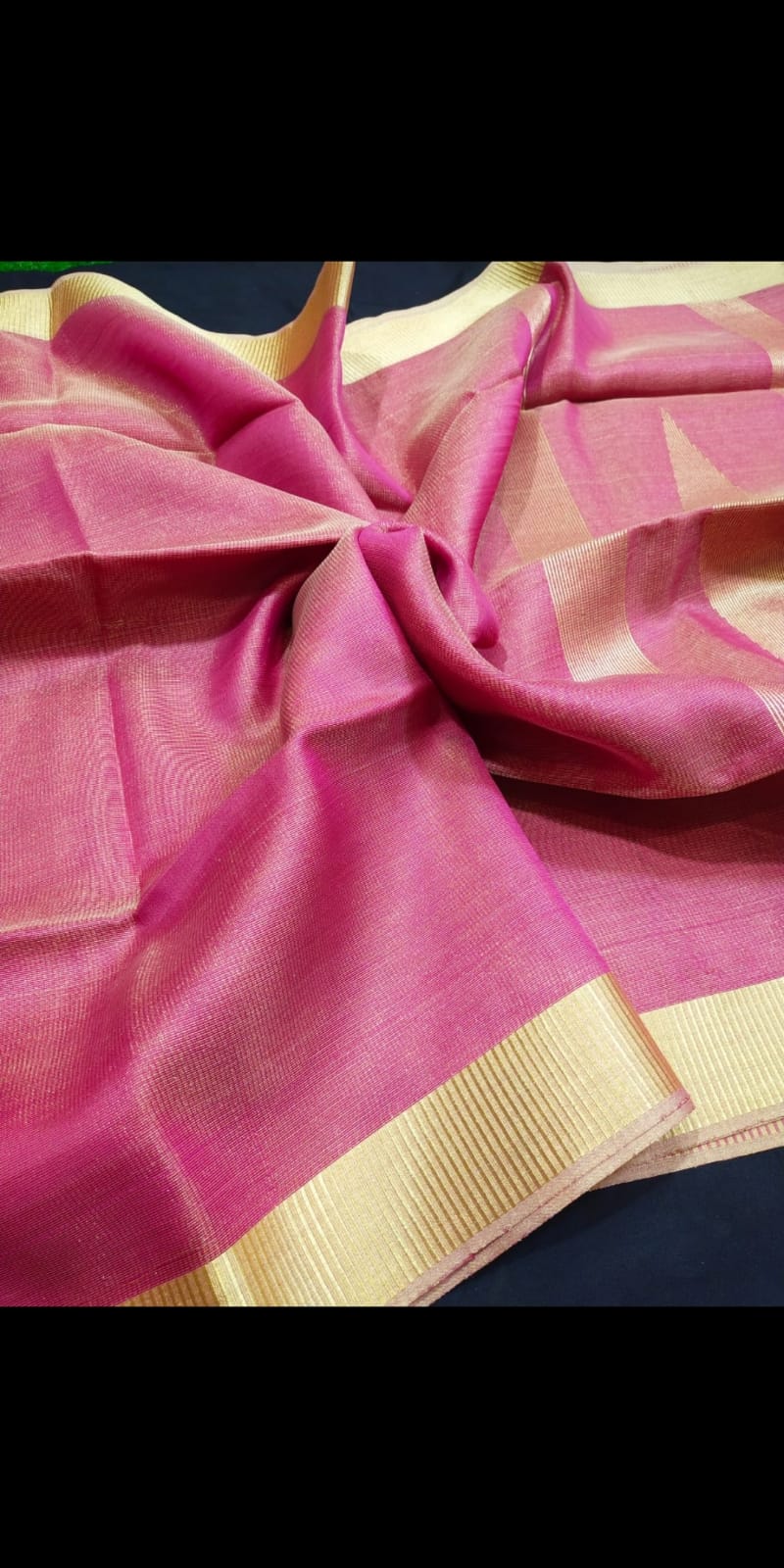 Tissue Linen Saree