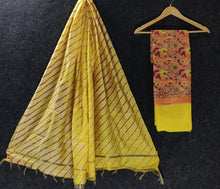 Load image into Gallery viewer, Unstitched Chanderi Cotton Silk Suits
