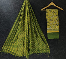 Load image into Gallery viewer, Unstitched Chanderi Cotton Silk Suits
