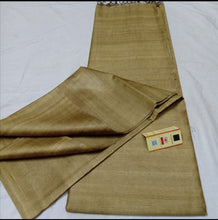 Load image into Gallery viewer, Handwoven Tussar Silk Saree from Bhagalpur
