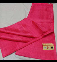 Load image into Gallery viewer, Handwoven Tussar Silk Saree from Bhagalpur
