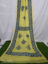 Load image into Gallery viewer, Applique Work on Kota Doria Saree
