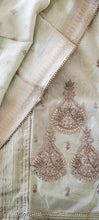 Load image into Gallery viewer, Chanderi Silk with Panel design Gota Work Salwar Suit Set
