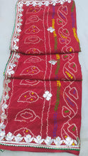 Load image into Gallery viewer, Chunri Saree with Gota work
