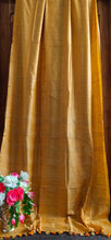 Load image into Gallery viewer, Pure Handwoven Matka Silk Saree
