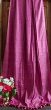 Load image into Gallery viewer, Pure Handwoven Matka Silk Saree
